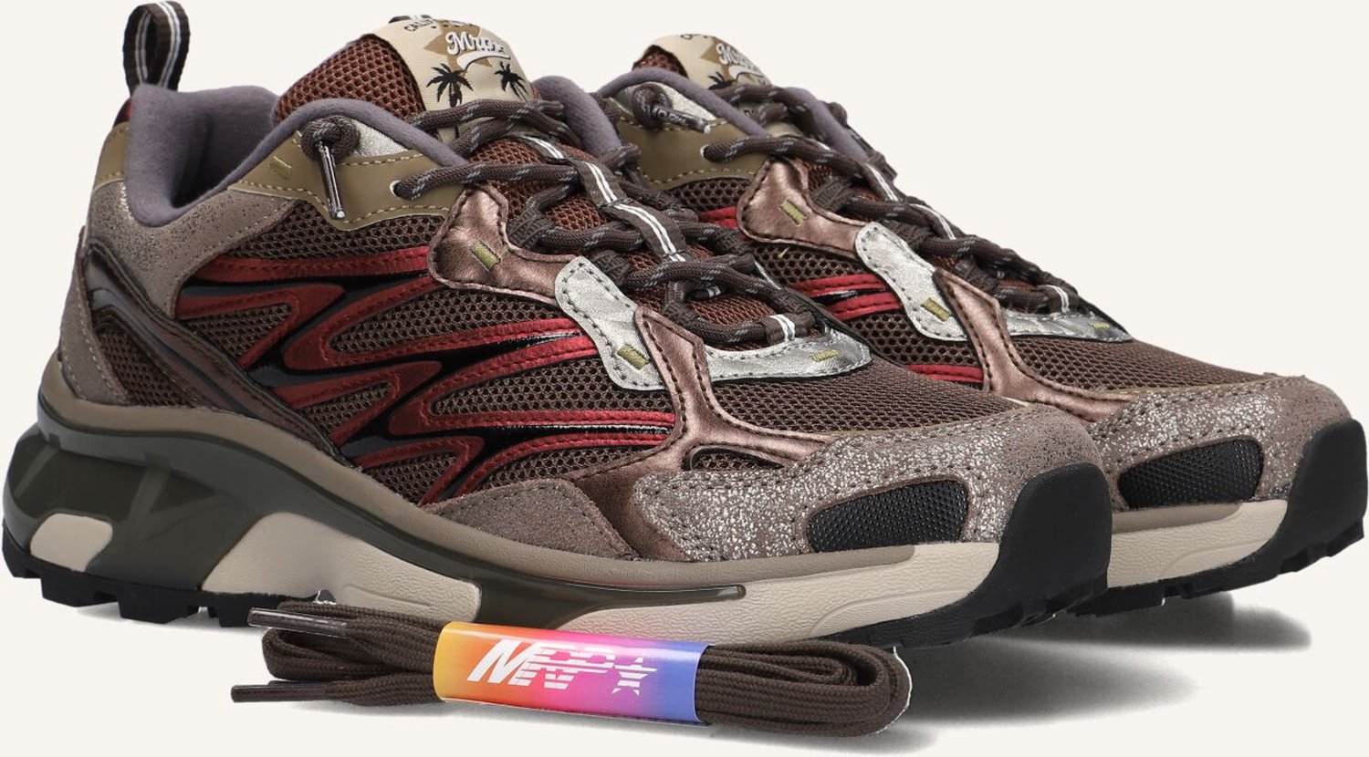 MRP Altitude Sneakers - Suède - Dames - Bruin - Maat 42