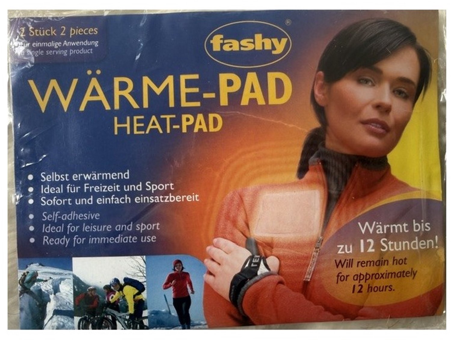 Fashy - Heat Pack - Eenmalig gebruik - Inhoud 2 Stuks