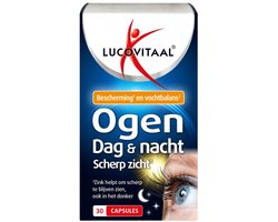 Lucovitaal Ogen Dag & Nacht Scherp zicht 30 capsules