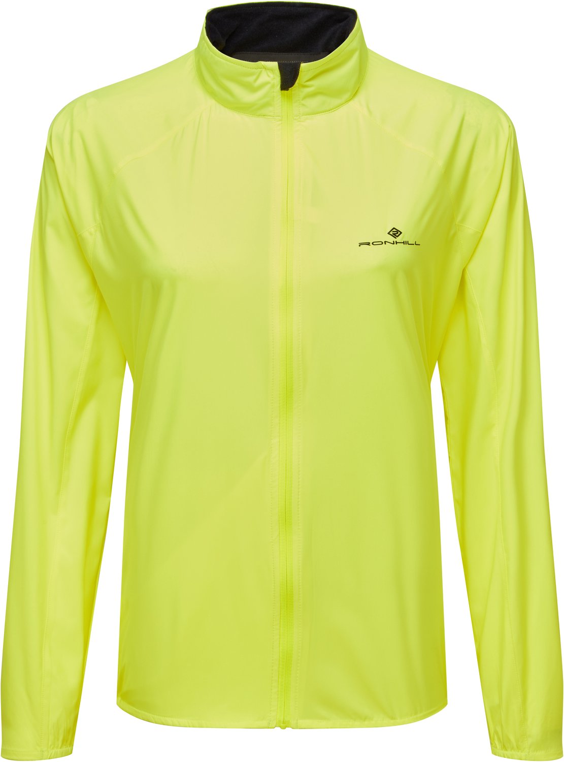 Ronhill Core Hardloopjack Dames – Hardloopjas – Waterafstotend – Windbestendig – Fluo Geel/Zwart