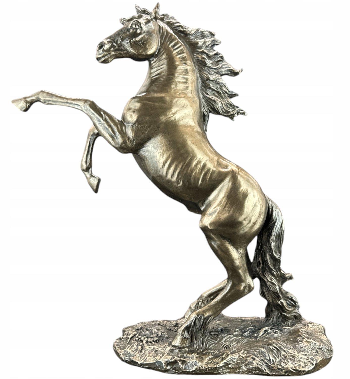 Veronese Paard Figuur - Bronslook, Handgeschilderd, 29cm