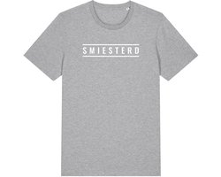 SMIESTERD T-SHIRT - S, Grijs