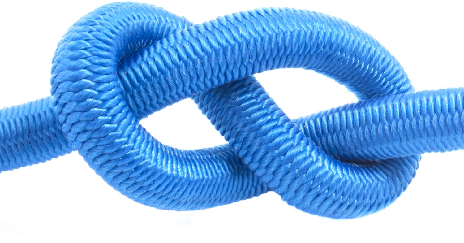 Sterke Elastische Koord voor Zeilen en Plandekens - Blauw 8mm x 100m