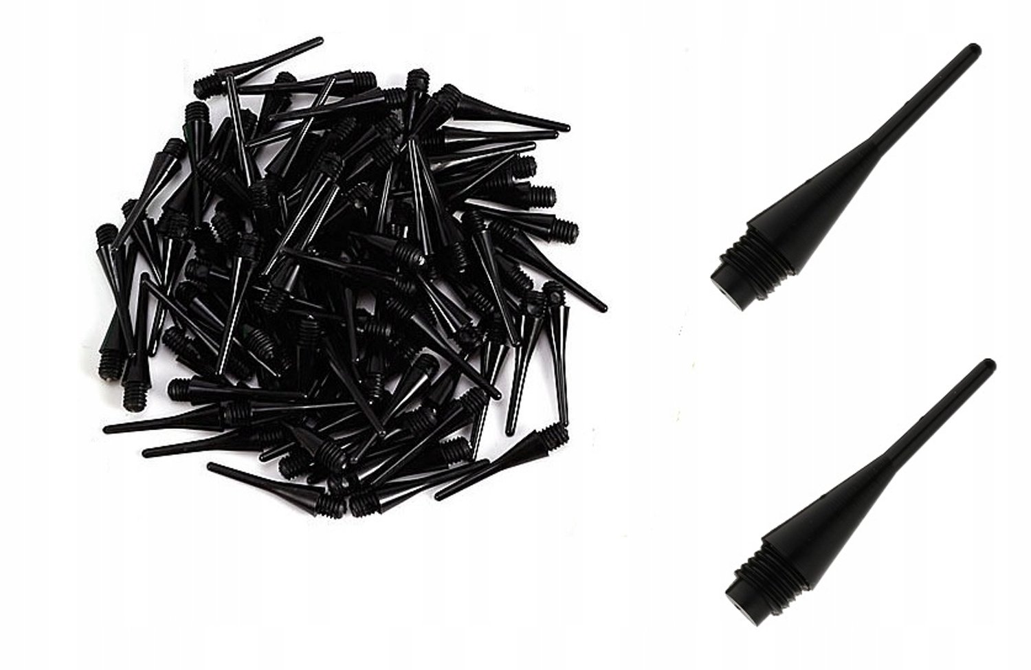 Versterkte Dartpunten 1/4 Inch - 100 Stuks
