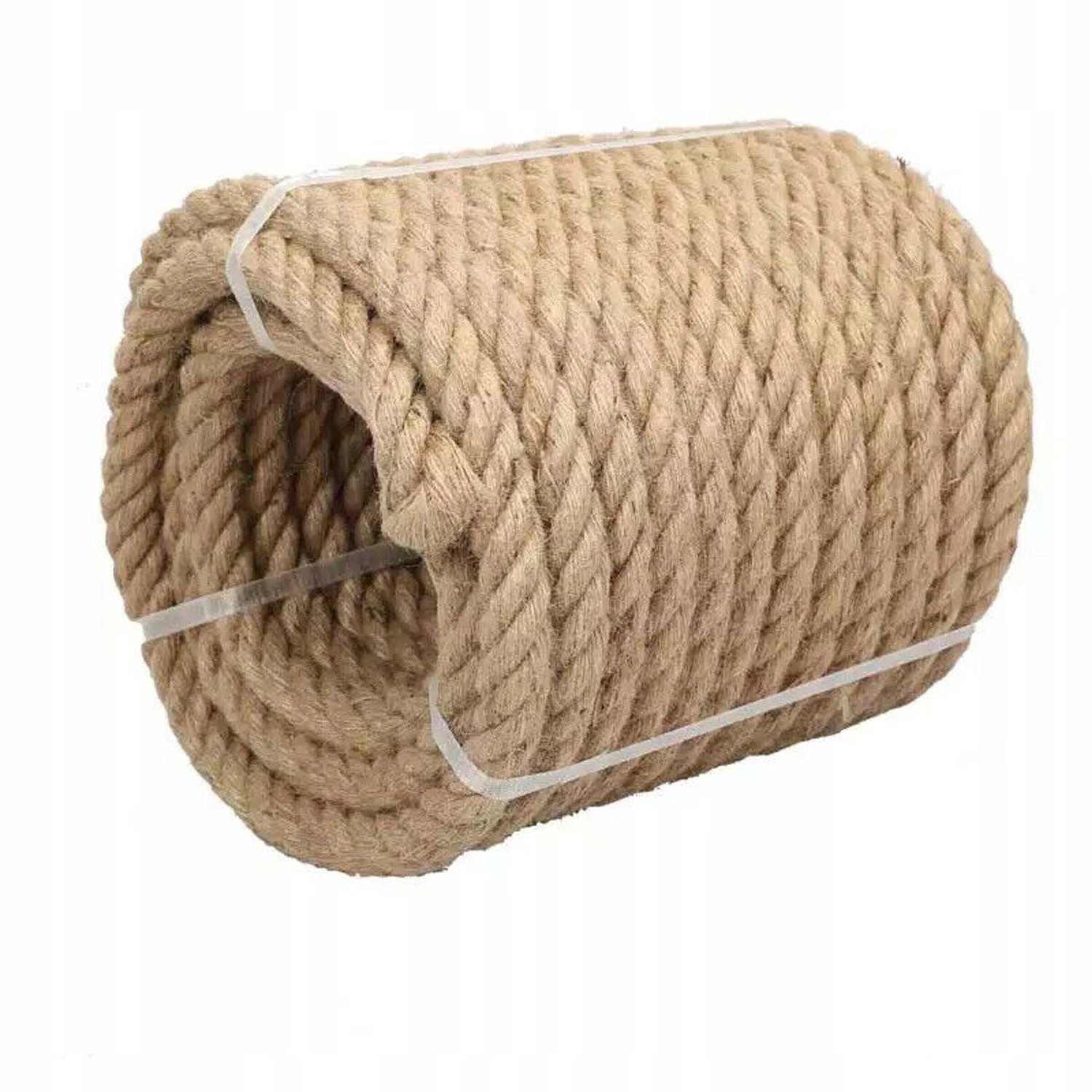 Jutekouw 24mm x 10m - Zeilkoord, Decoratief, Sterk