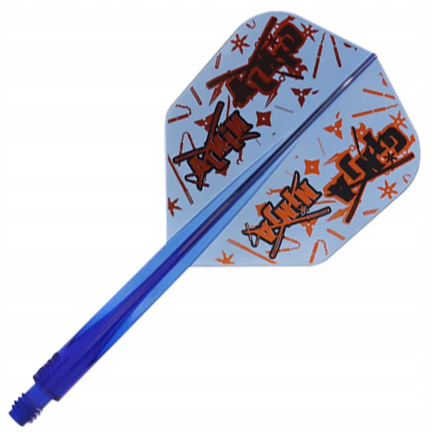 Dart Pijltjes Set: Shafts & Vleugels (No.6 Small, L)