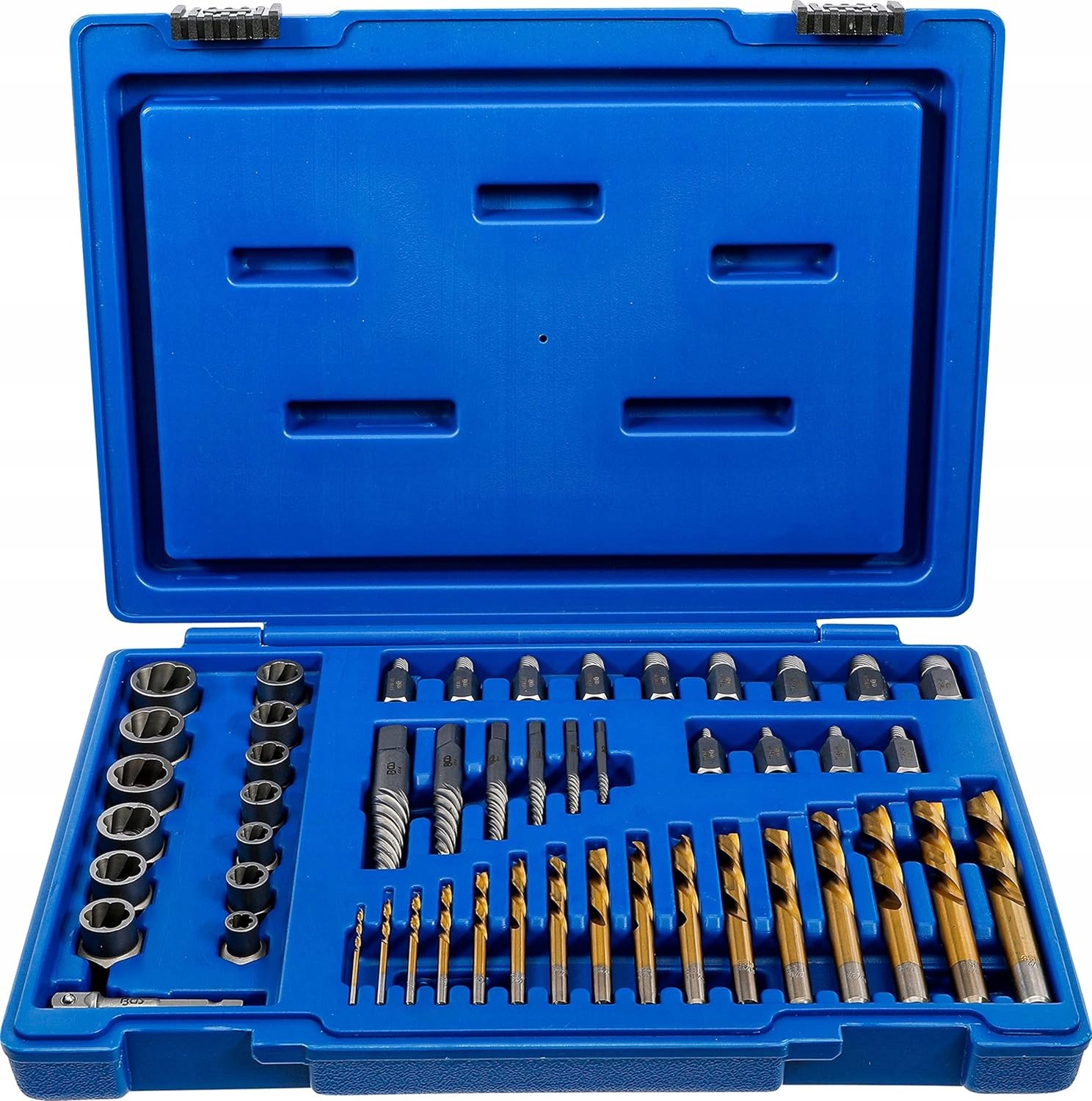 Set van 49 Links-draaiende Schroefverwijderaars & Boren (2-18mm)