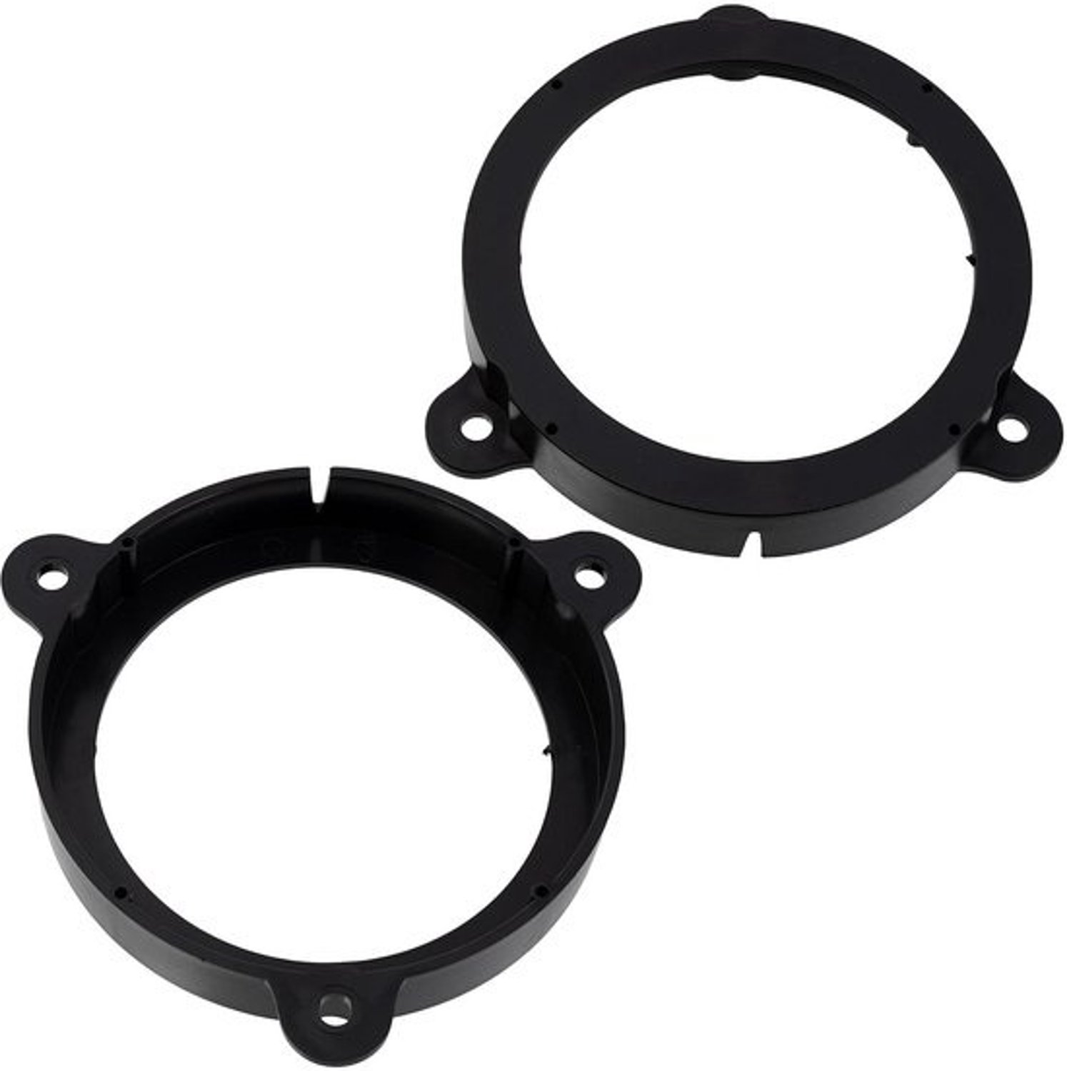 Luidsprekeradapters - Set bevestigingen - Auto-audio - Specifieke pasvorm - Ø 130mm - Zwart