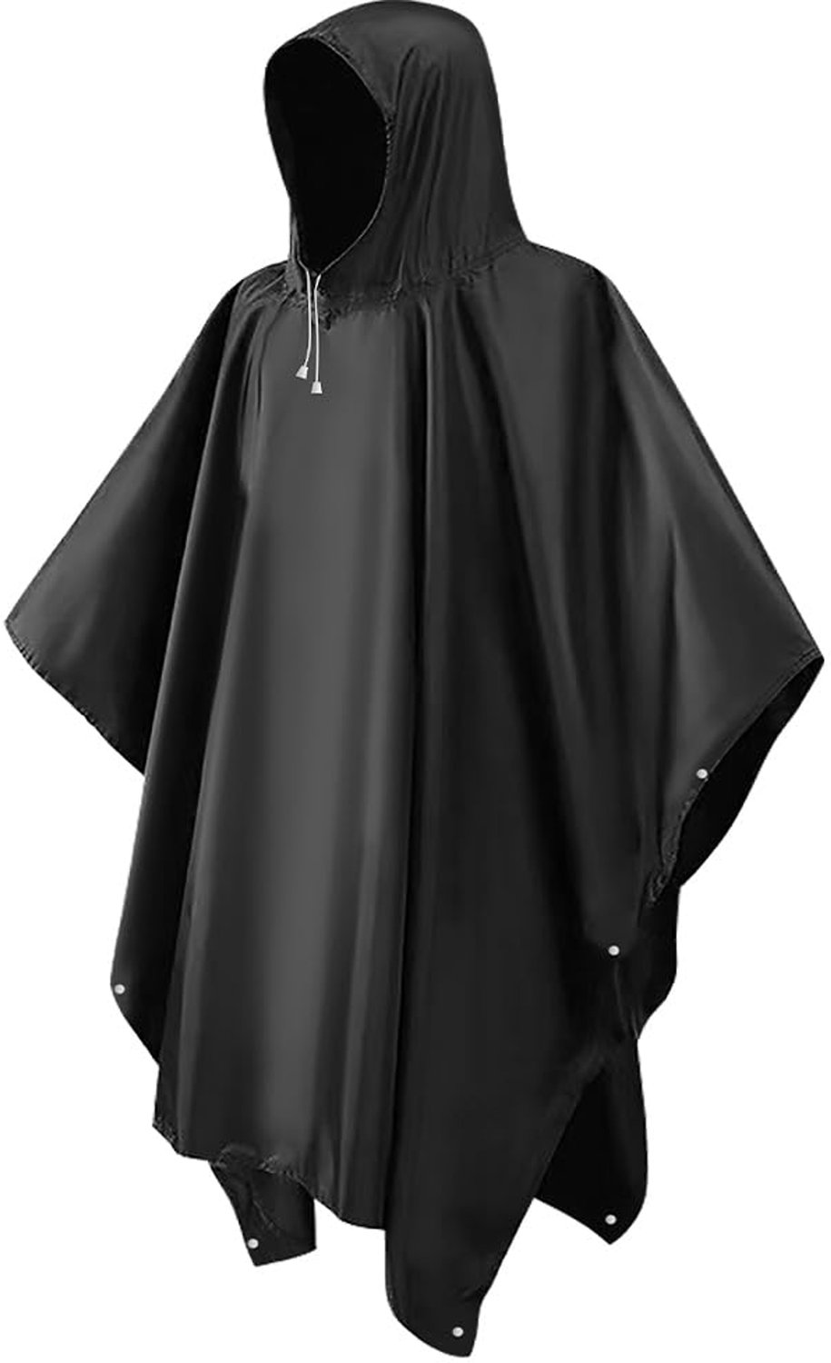 Famanu - Regenponcho - Bescherming tegen regen - Herbruikbare en draagbare poncho van PVC - Doorzichtig 1 stuk