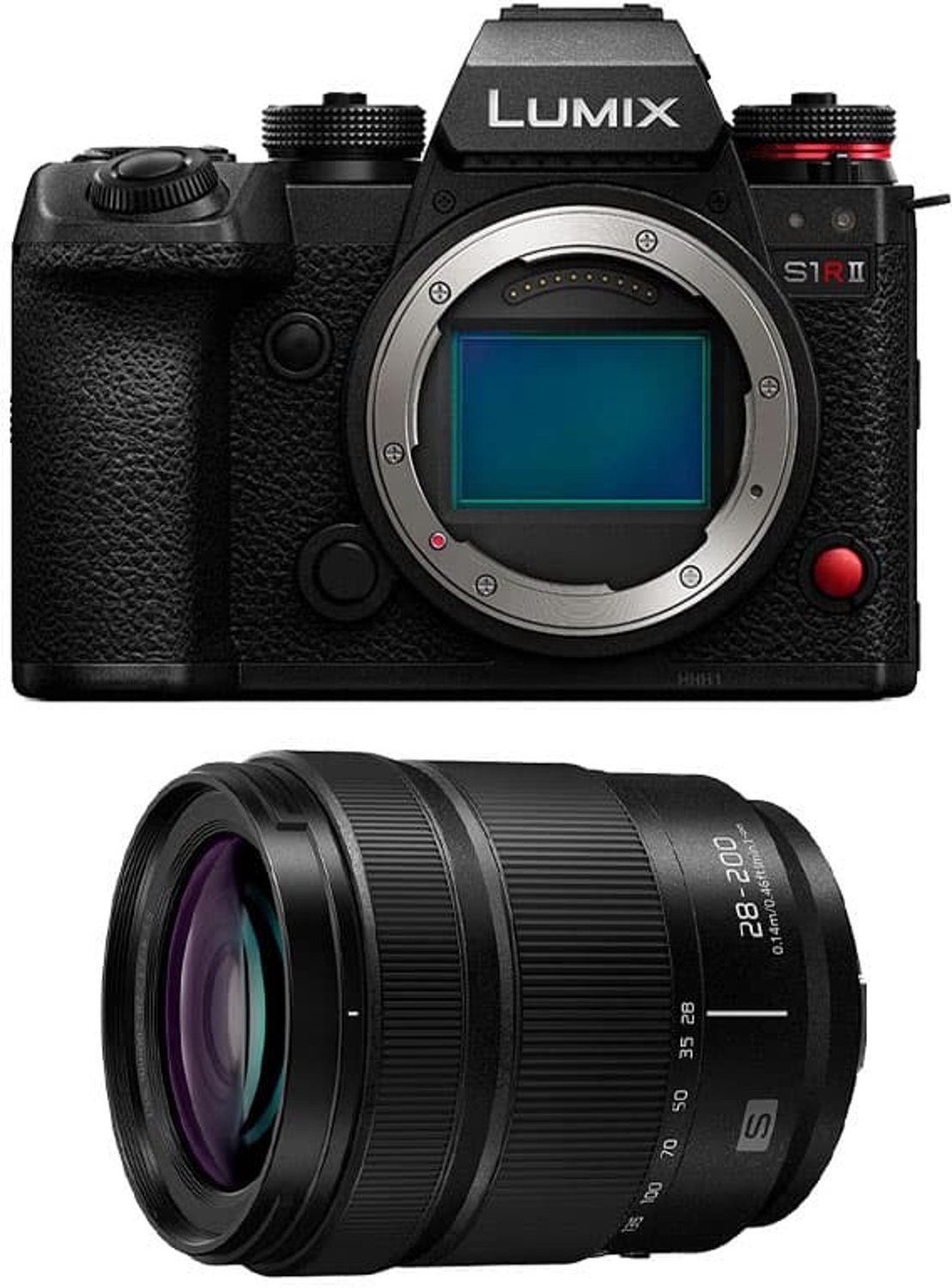 PANASONIC Lumix S1R II + 28-200mm f/4.0-7.1 Makro-Objektiv