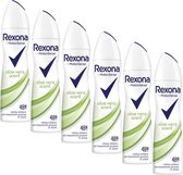 Rexona MotionSense Aloe Vera Scent Deodorant spray 6 x 150 ml