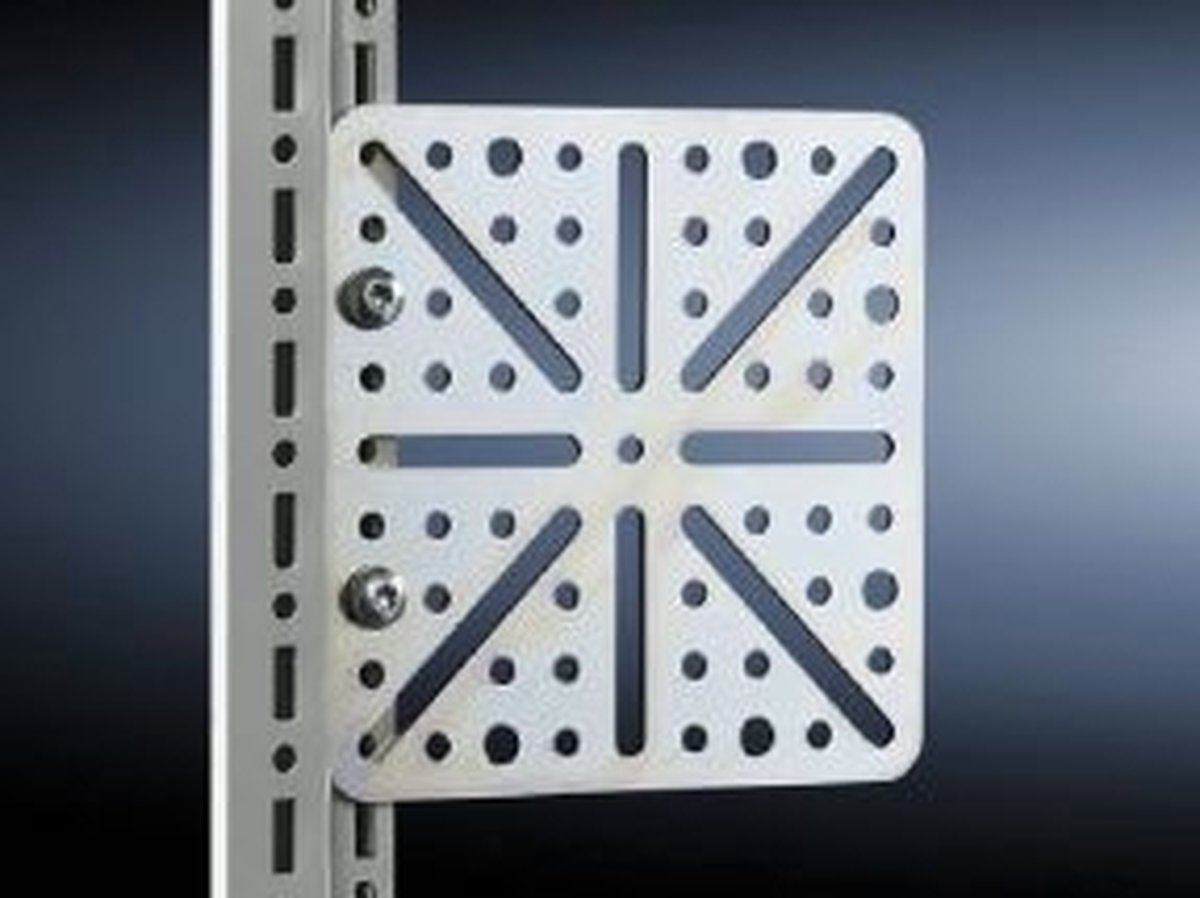 Rittal TS 8612.410, Rekplaat, Zilver, Staal, TS, SE, IW, PC, 118 mm ...