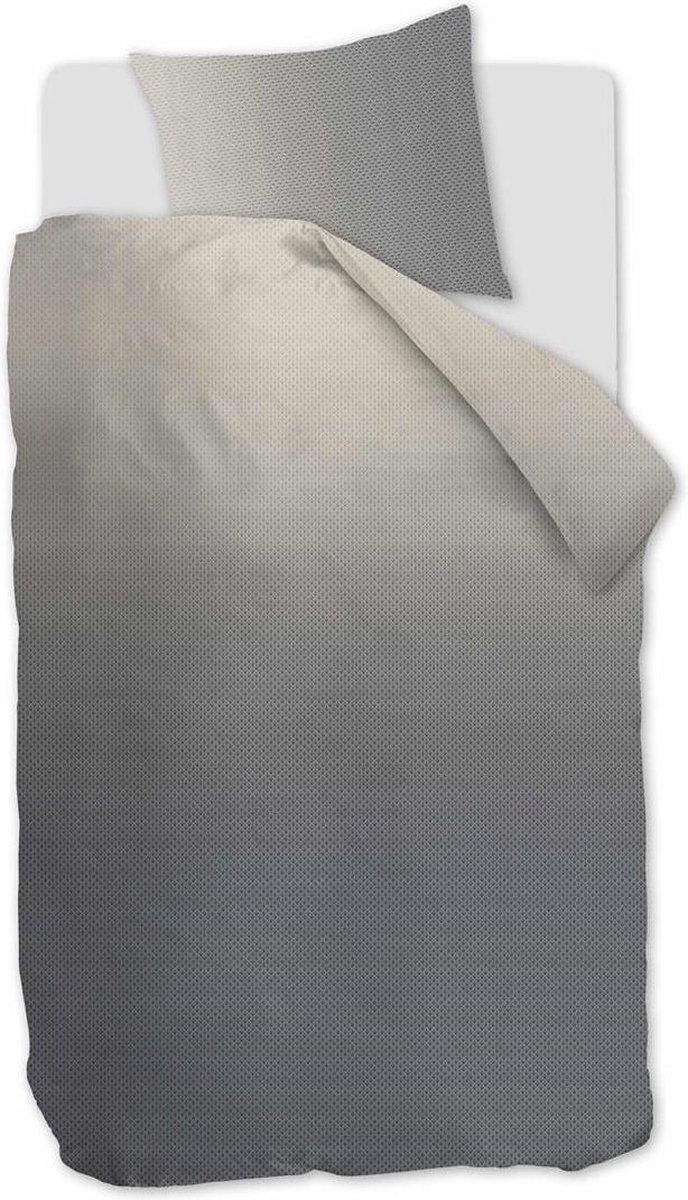 Kardol Domus Dekbedovertrek - Eenpersoons - 140x200/220 cm - Grey - Kardol