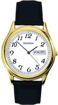 Sekonda Herenhorloge SEK.3925 PU Leder Goud