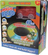 Kids Fun Racebaan Magic Road Rood 48-delig