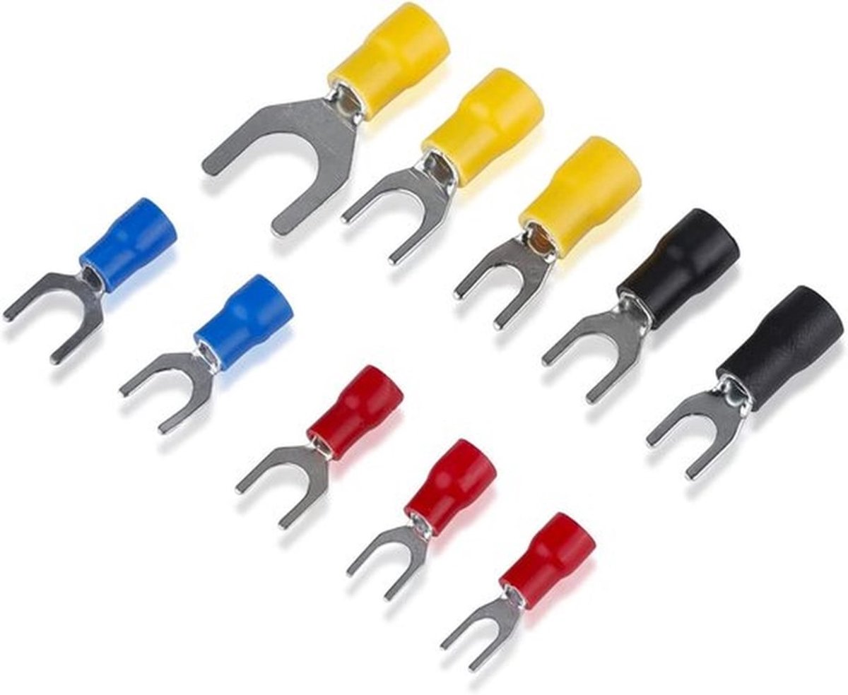 Geïsoleerde Krimpklemmen Set 102 Stuks met Kabelschoenen en Terminals