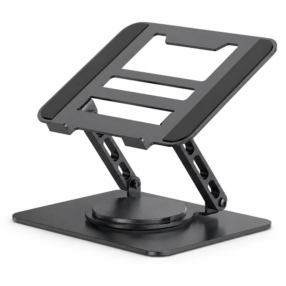 Laptop Standaard - 360° Draaibaar - Inklapbaar - Laptop Standaard Verstelbaar -Ergonomische Laptop Houder - Laptop Standaard Opvouwbaar
