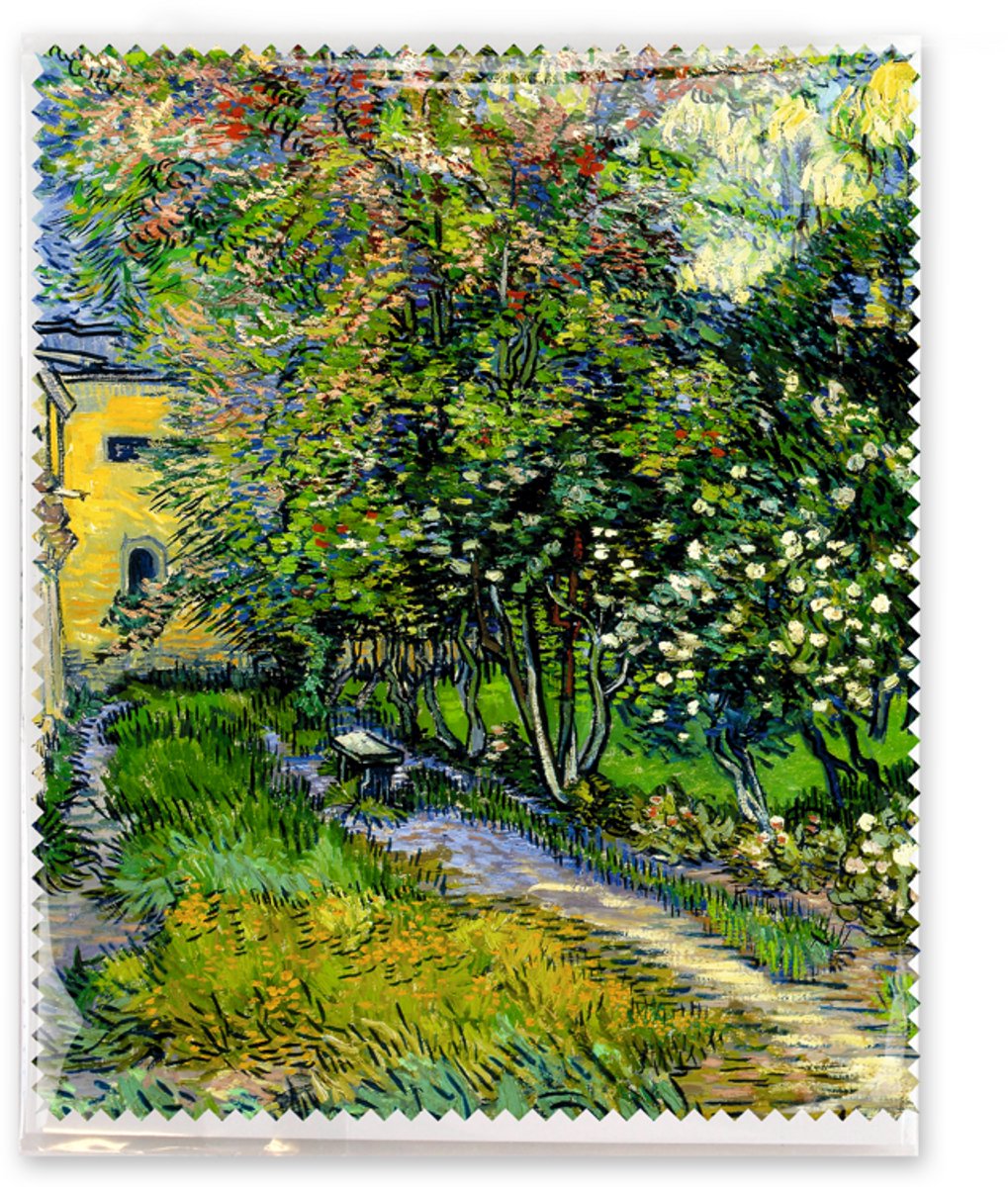 Lanzfeld - Brillendoekje - Microvezeldoekje - Van Gogh - Tuin in Saint-Rémy