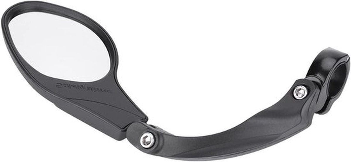 Fietsstuur Achteraanzicht 360 Rotatie Spiegel - Fietsspiegels Stuur Achteruitkijkspiegel - Mountain Road Bikes (Ringt) - Geschikt voor Fietsstuur - Zwart - Compatibel voor Alle Fietsen