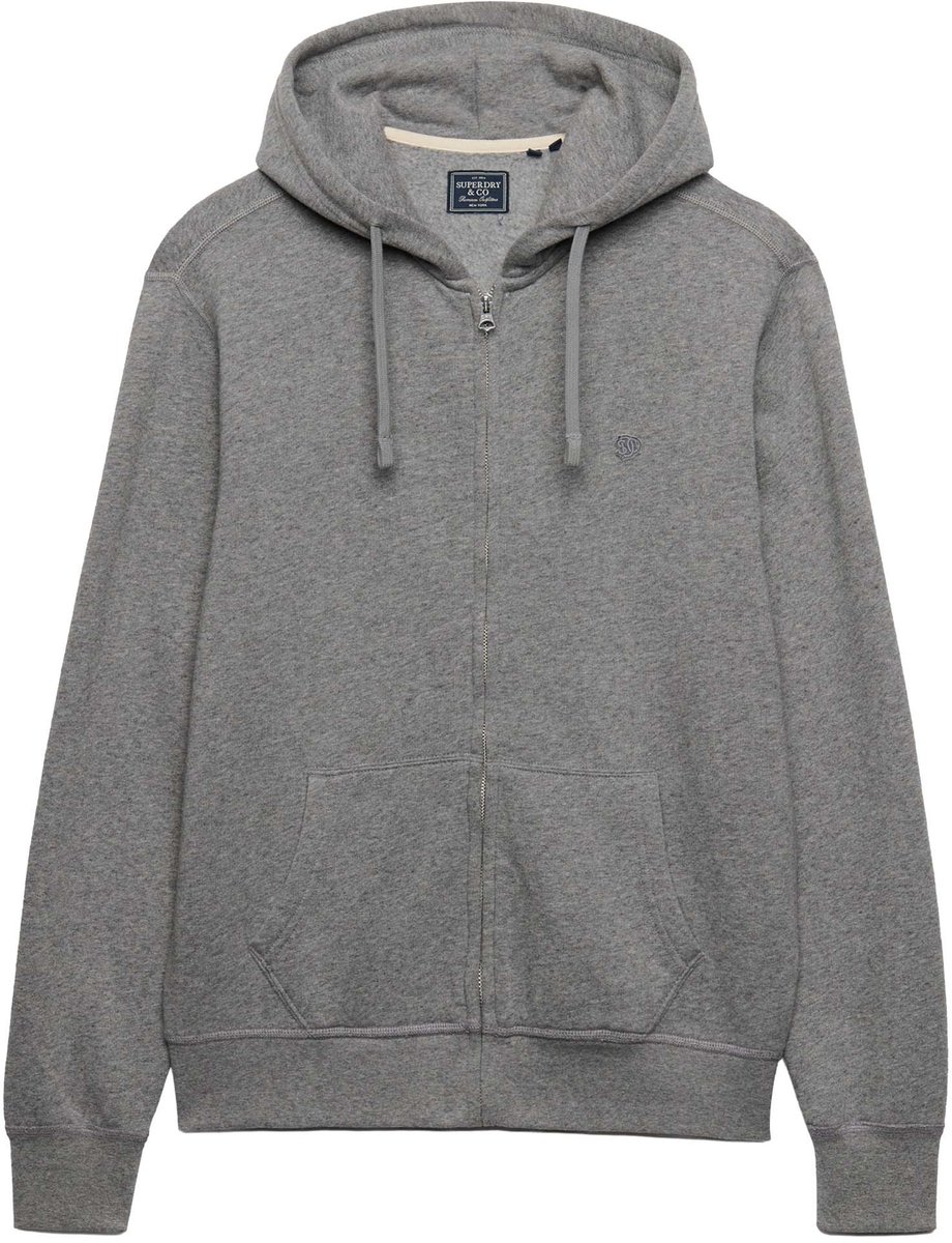 Superdry - Essential SD Co Logo Zip Hoodie - Heren - Hoodies