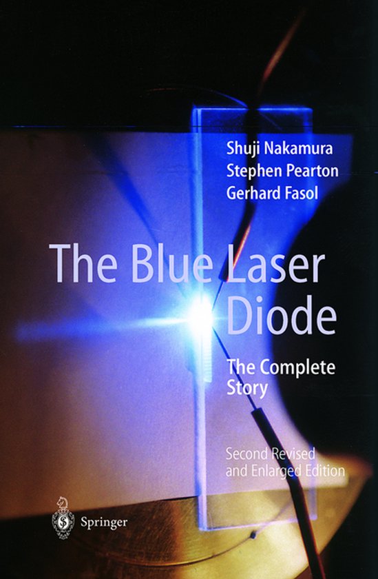 Livre "The Blue Laser Diode: The Complete Story" avec logo Springer.