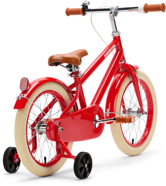 Generation Retro 16 inch Rood - Kinderfiets van Generation — afbeelding 3