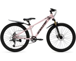 Generation X8 Mountainbike 26 inch - Lichtroze met Spatborden