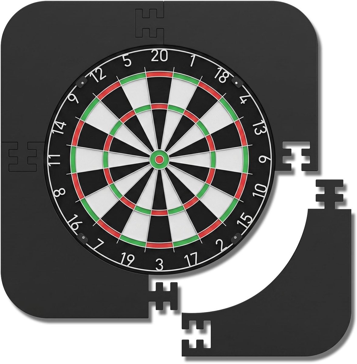 Solidchoice - Dartbord Beschermring van EVA voor Wandbescherming, Duurzaam en Effectief