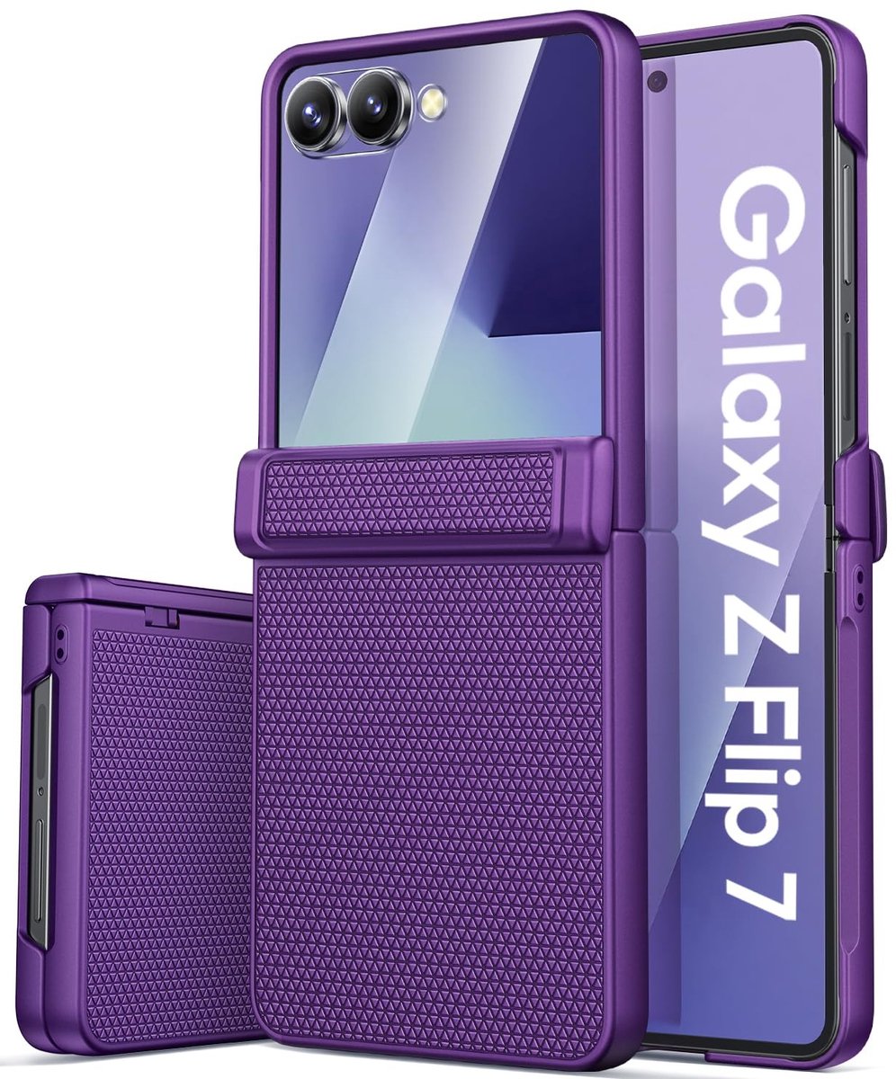Solidchoice - Hoes voor Galaxy Z Flip 7 met Hinge Bescherming