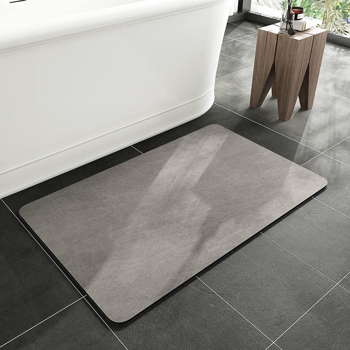 Solidchoice - Antislip Badmat 40 x 60 cm, Sneldrogend en Absorberend
