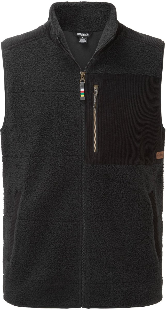 Sherpa Adventure Gear Rangeli heren fleecevest Zwart