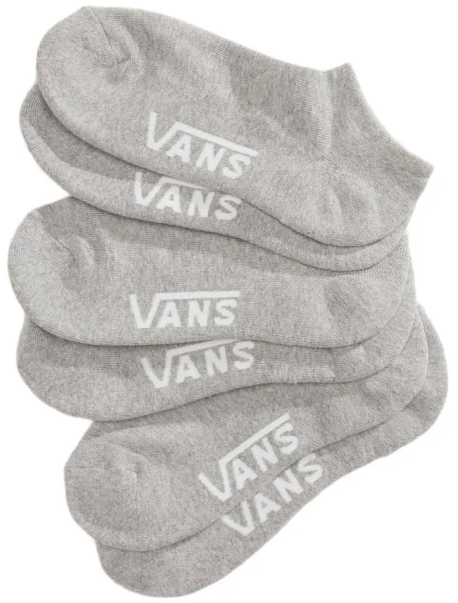 Vans Classic Kick Sokken 3 Eenheden 1/2-42 Grijs