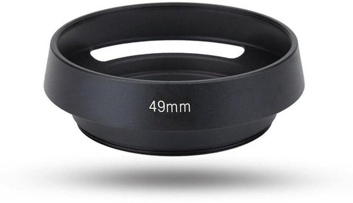 Lenshouder Lichtgewicht Metalen Vervanging - 49mm Lenshouder - Antireflectie - Waterdicht - Schokbestendig - Inclusief Lensdop - Cameraaccessoire