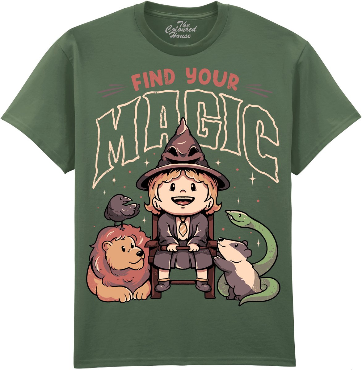Find Your Magic The Coloured House T-shirt XXL