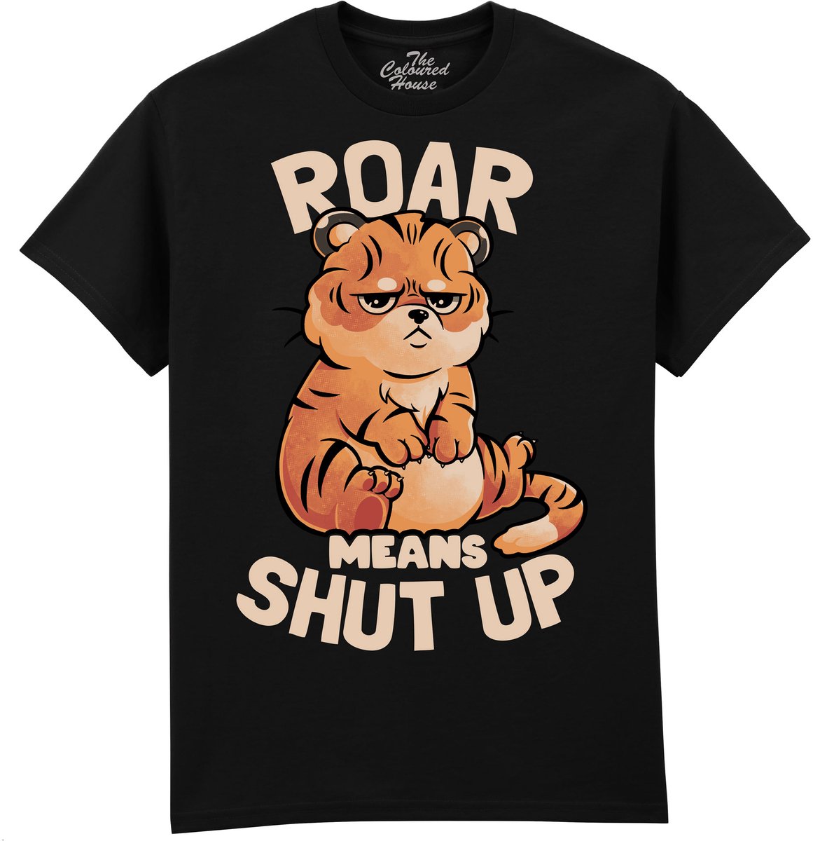 Tijger Roar Means Shut Up The Coloured House T-shirt M