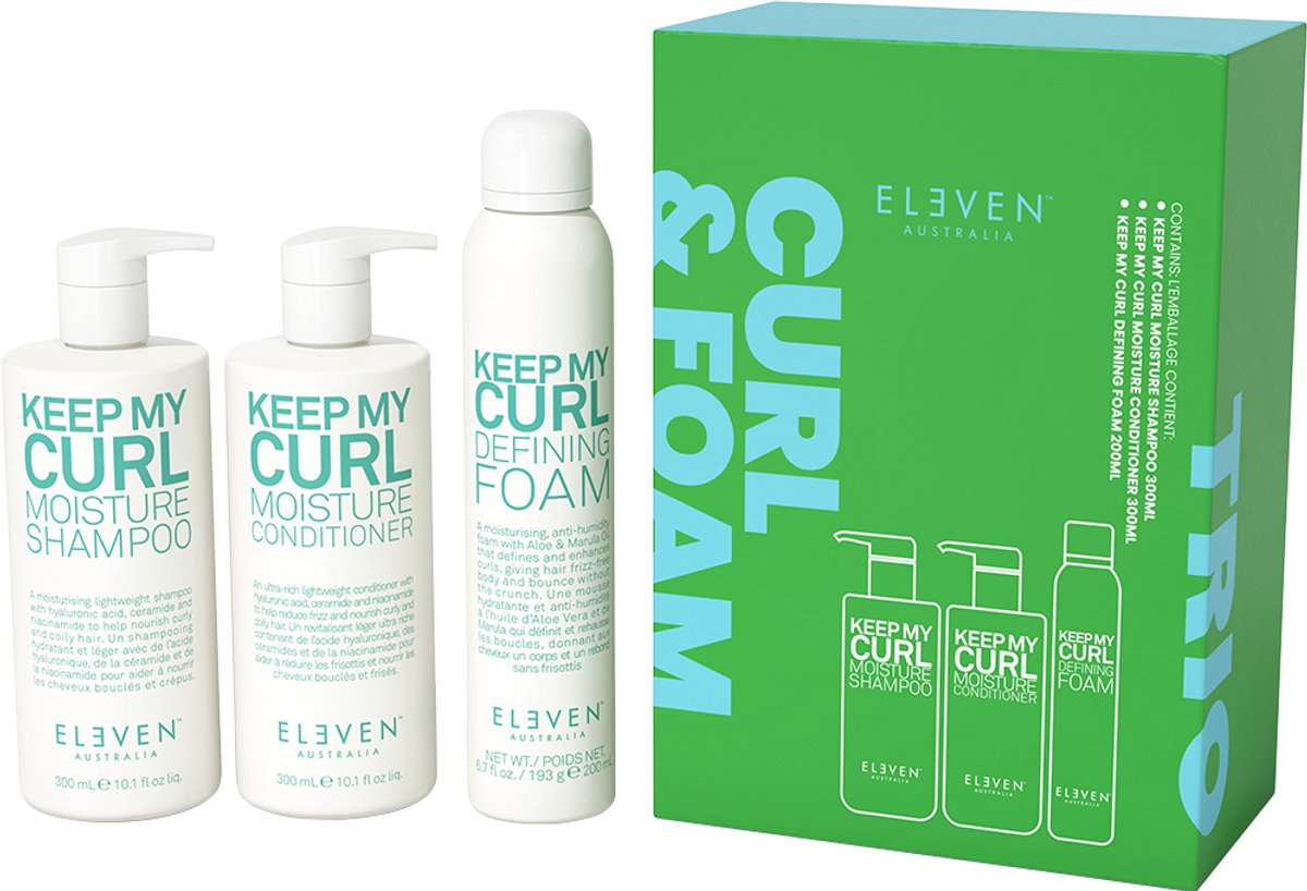 ELEVEN Curl & Foam Trio