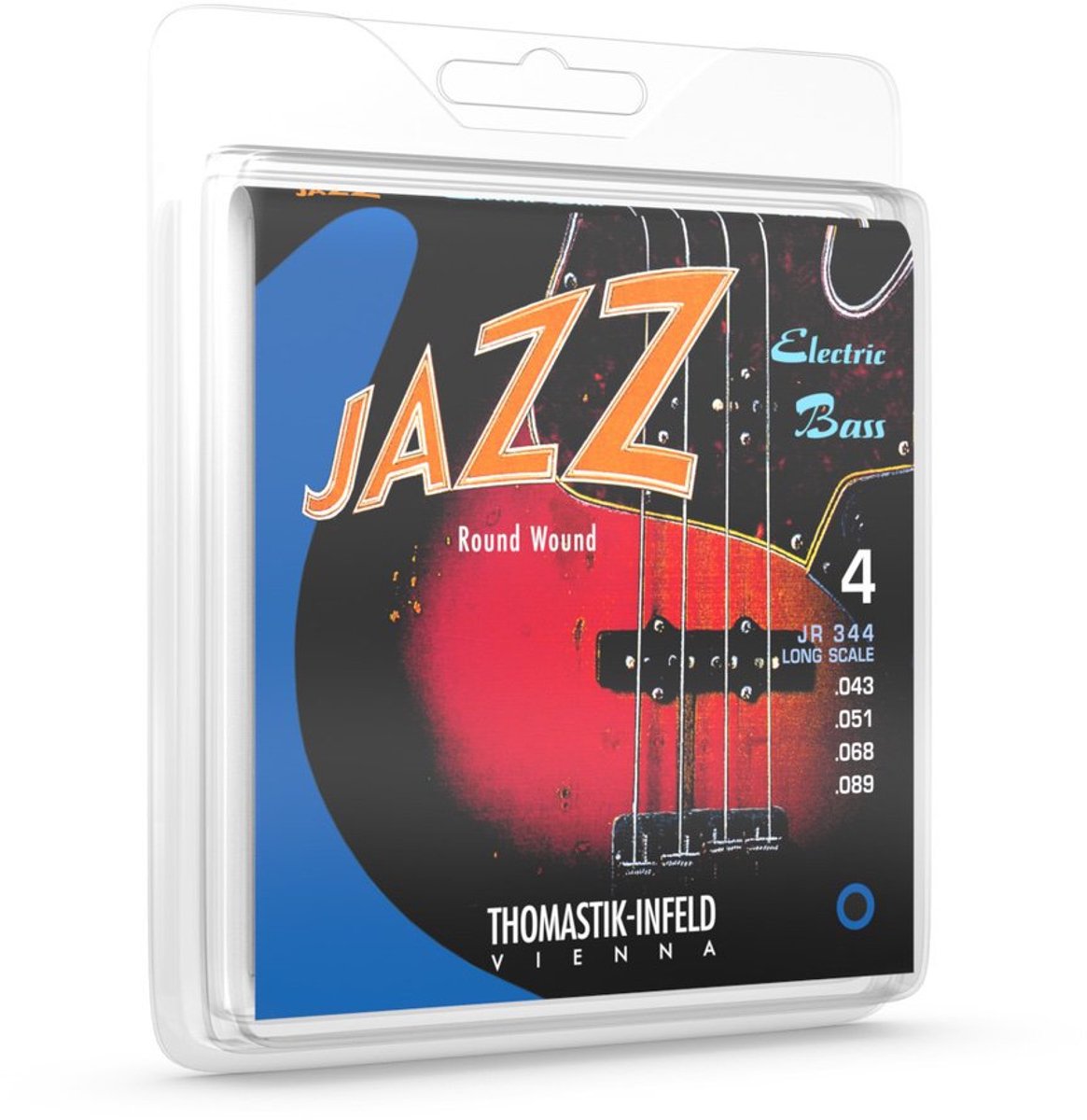 Thomastik JR344 Jazz Round Wound Bassnaren (43-89)