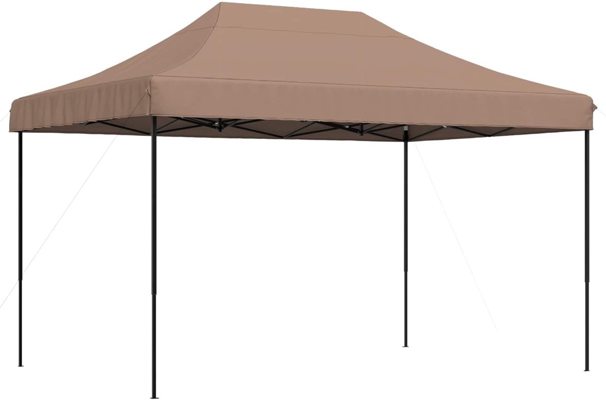 Solidchoice - Partytent Bruin 279 x 410 x 315 cm Opvouwbaar