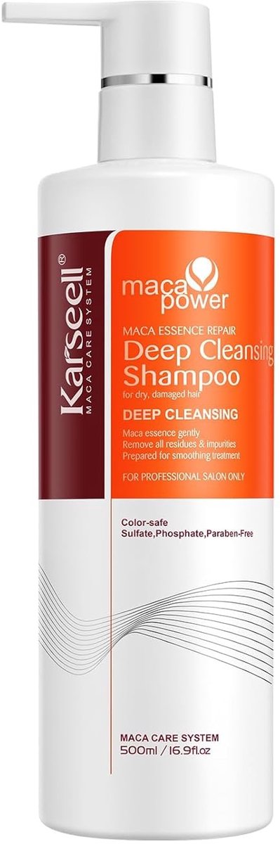 Karseell Maca Power Deep Cleansing Shampoo - 500ml