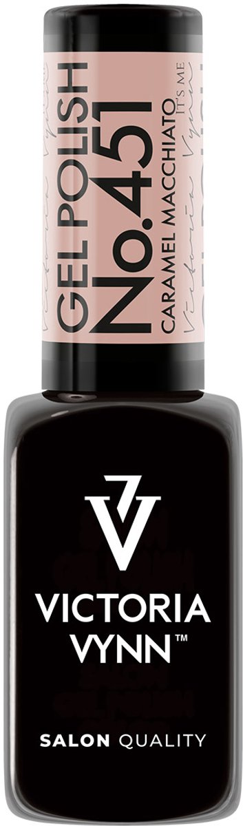 Victoria Vynn – Salon Gelpolish 451 Caramel Macchiato - beige nude - bruine gel polish - gellak - nagels - nagelverzorging - nagelstyliste - uv / led - nagelstylist - callance