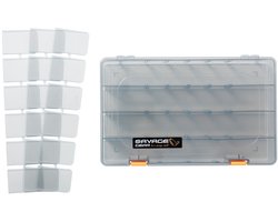 Savage Gear Lurebox 6B Smoke 36 x 22,5 x 5cm - Tackle Box