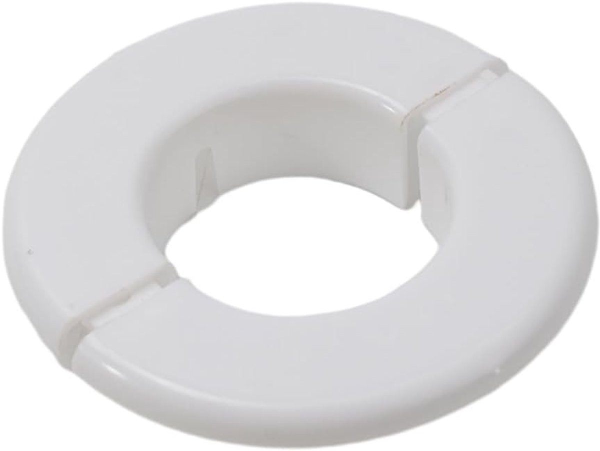 Ronde Plastic Afdekking voor Airconditioning, Decoratieve Wandafdekking voor 40-80mm Gaten, Ideaal voor Versteviging en Esthetiek