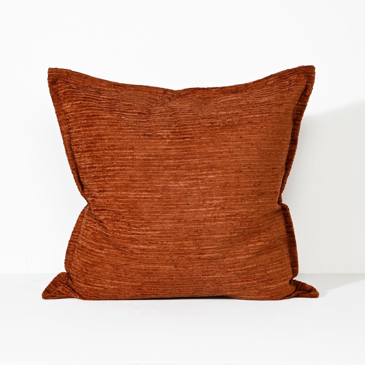 Darcy & Duke Ruffled Autumn - Sierkussen - 55 X 55 Burnt Orange