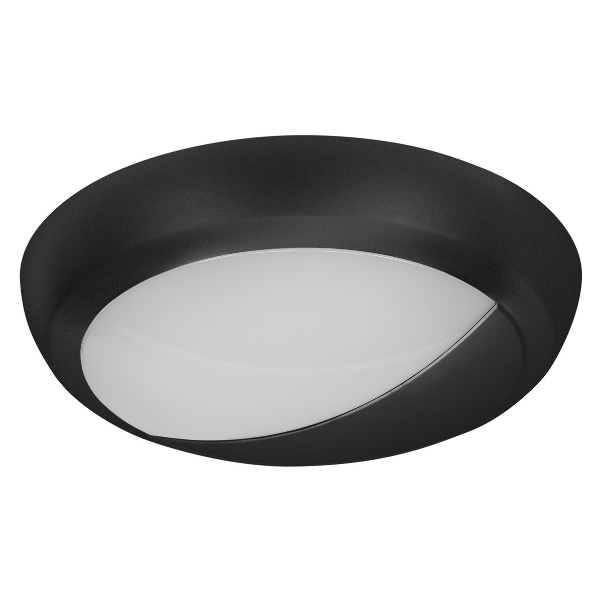OSRAM plafondlamp Zwart, 4000 K, koelwit, 1400 lm, 16 W, 32,5 cm Ø, polycarbonaat (PC), stralingshoek 120°, levensduur 54.000 uur