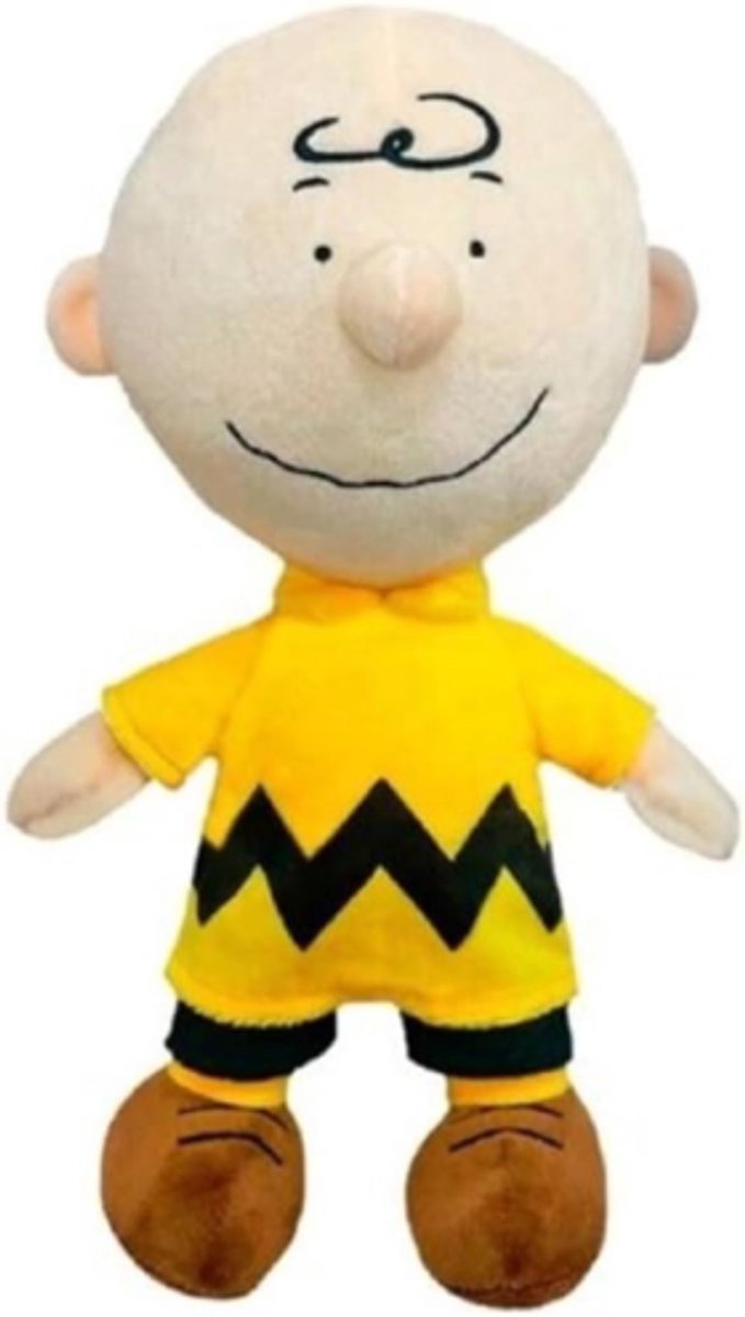 Charlie Brown Pluche Knuffel Snoopy Peanuts 23 cm - Speelgoed Knuffels voor Kinderen Jongens Meisjes - Snoopy Peanuts Hond - Charlie Brown Woodstock