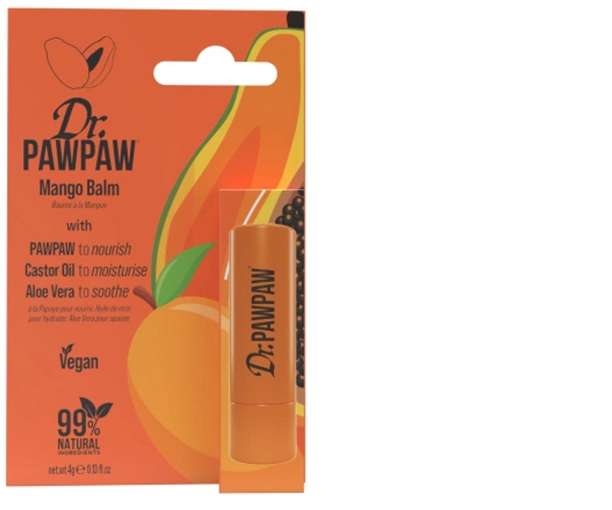 Dr PawPaw Mango Lip Balm Twist Up / Klassieke lippenbalsem met een verleidelijke mangogeur 4 g
