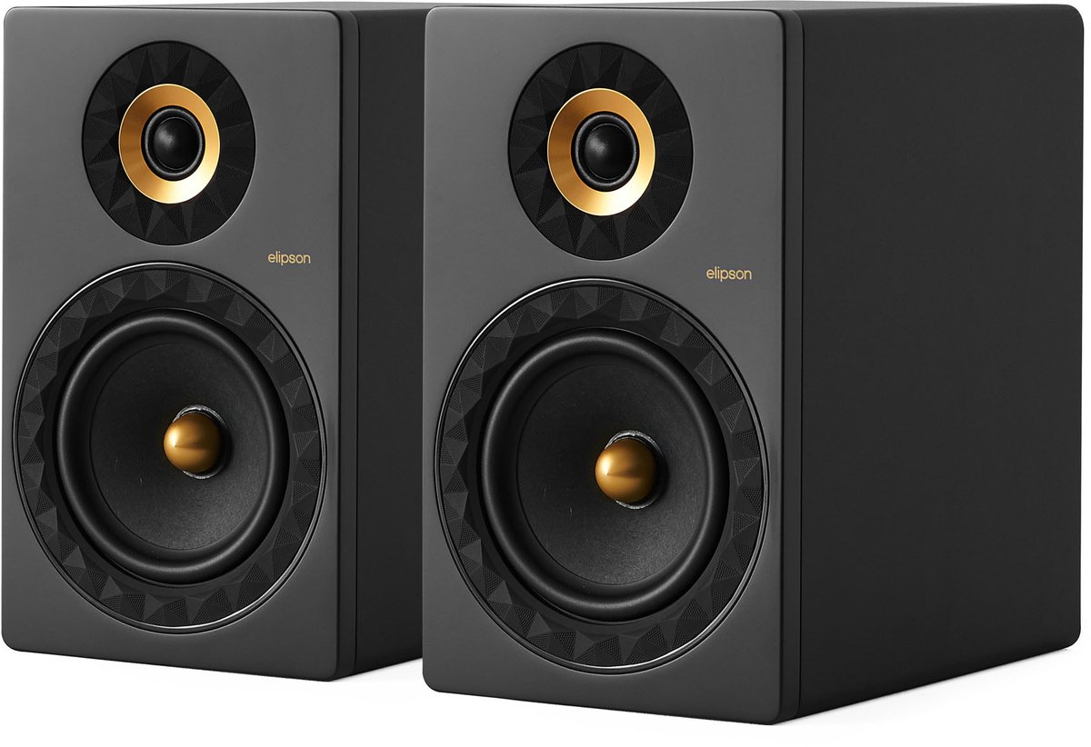 Elipson Prestige Facet II 8B - Zwart/Goud