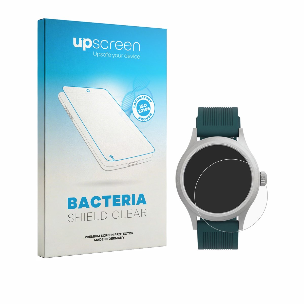 upscreen - Screenprotector voor Timex Peanuts x Expedition Scout - Folie Beschermfolie transparant antibacterieel