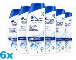 Head & Shoulders Shampoo - Classic Clean 6 X 400 ml
