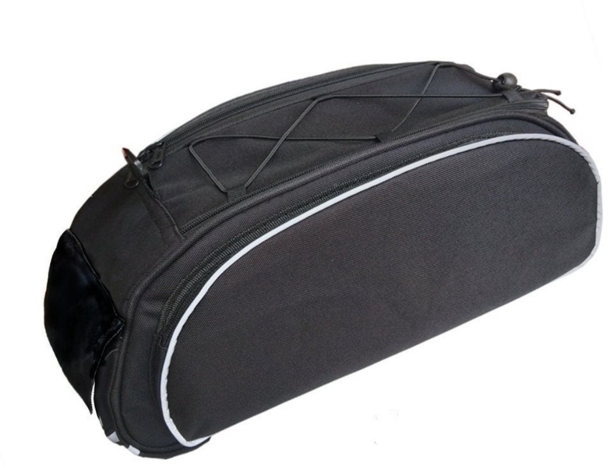 Fietsachtertas - 40*16*21cm - Fietstas - Fietstas - Achterbanktas - Waterdichte bagagetas - Frametas - Waterdichte bagagetas-fietsaccessoires-praktisch - Geschikt voor fietsen, buitenreizen, sporten enz.